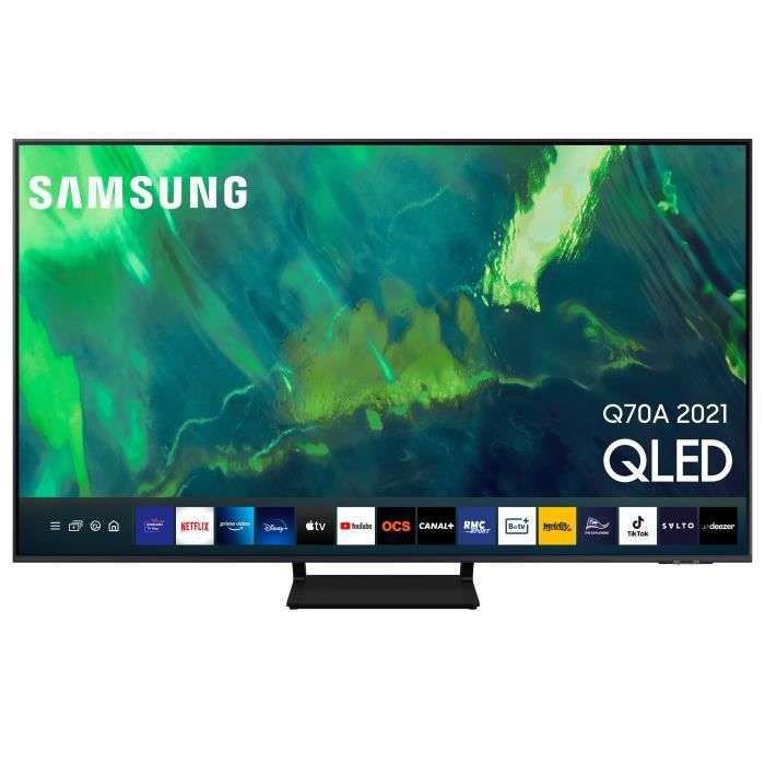 [CDAV] TV 55" QLED Samsung 55Q70A - 4K UHD, Smart TV , 100Hz, 4 x HDMI 2.1 (599,99€ pour tous)