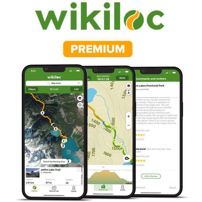 6 Mois d'abonnement Premium gratuits à Wikiloc (Android & iOS)