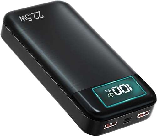 INIU Batterie externe, 22.5 W PD3.0 QC4.0 a charge rapide USB C LED Power  Bank 10000mAh - Cdiscount Téléphonie
