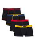 Lot de 4 boxers Dim Homme Mix and Colors Coton Stretch