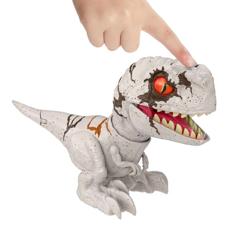 Jurassic World GWY57 Baby Dinos in Freedom Interactive Electronic Figures with Reactions, Snapping Jaw and Sounds Toy for Kids, Ages 4