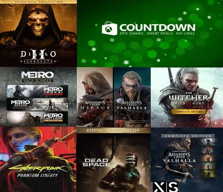 Sélection de jeux PC, Xbox One & Series XIS en promotion. Ex: Metro Saga Bundle - 3 Jeux (Dématérialisé - Achat Microsoft Turquie)