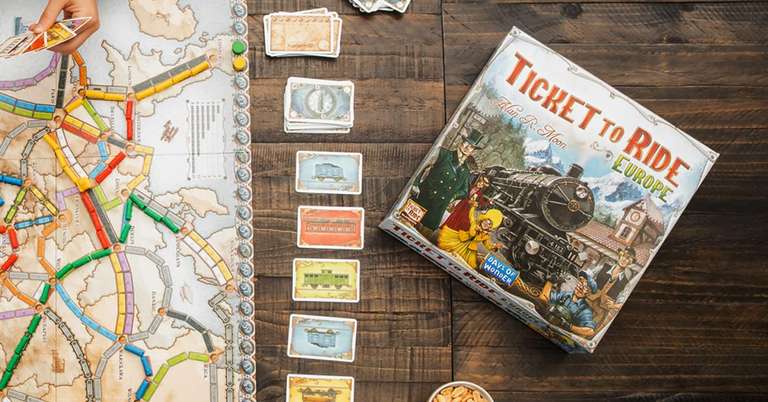 Jeu de société Days of Wonder - Les Aventuriers du Rail Europe (via coupon)  –