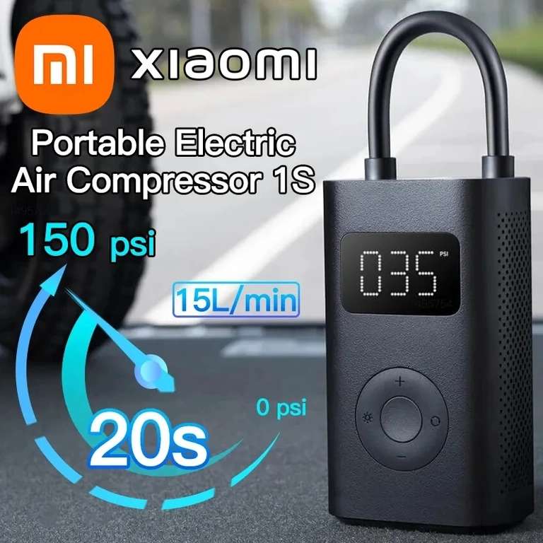 Pompe à air électrique Xiaomi Mi Portable Air Pump 1S –