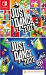 Compilation Just Dance 2021 & Just Dance 2022 sur Nintendo Switch (Code in a Box)