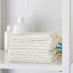 [Membres Ikea Family] 2 Lots de 10 Petites serviettes, blanc, 30x30 cm