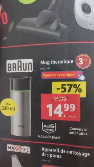 Mug Thermique Braun - 330ml, Mer (41)