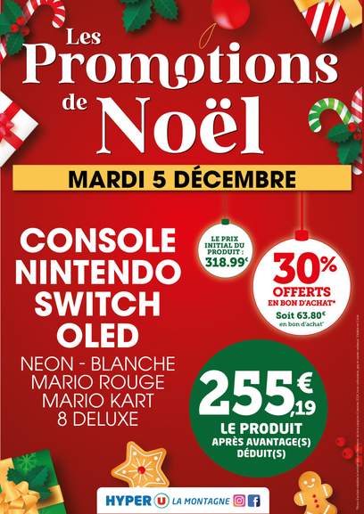 La Nintendo Switch OLED avec Mario Kart est à un prix fou : la promo ne va  pas durer