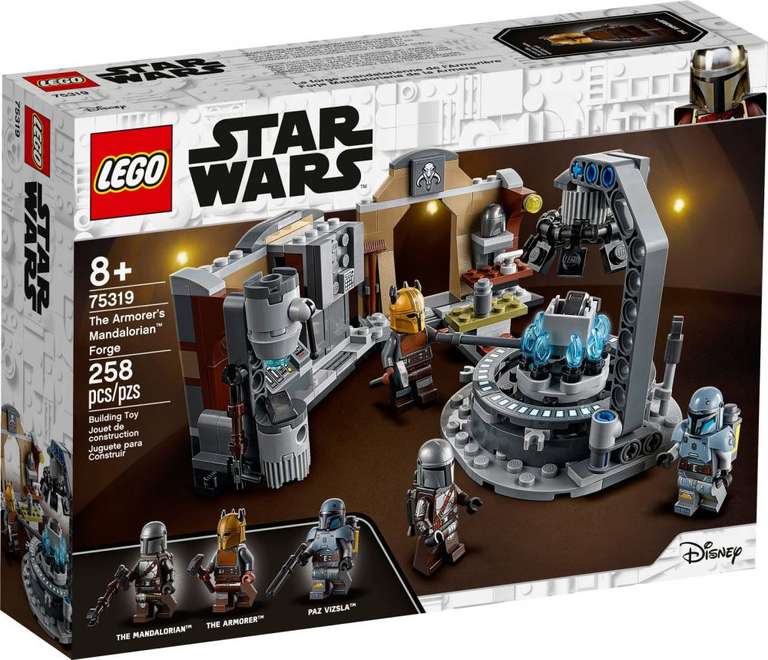 Jouet Lego Star Wars - La forge mandalorienne de l’Armurière (75319)