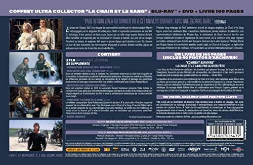 Coffret Blu-ray La chair et le Sang - Edition Collector avec Livre