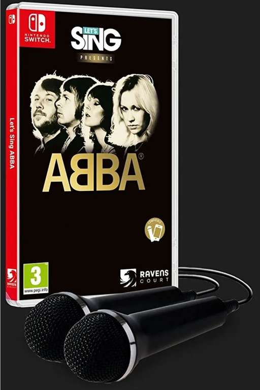 Let’s Sing Presents ABBA sur Nintendo Switch + 2 micros
