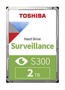 Disque dur interne 3.5'' Toshiba Surveillance S300 - 2 To, 5400 tr/min, SATA III