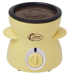 Appareil à fondue au chocolat au design rétro Bestron Sweet Dreams (DCM043) - 25 W, Jaune
