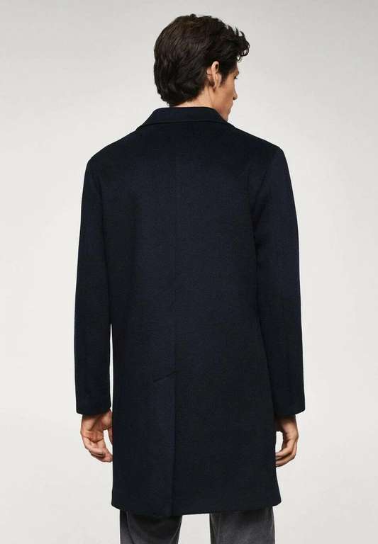 Manteau court Mango Dalan - Bleu marine, Tailles XS à XL (vendeurs tiers Mango)