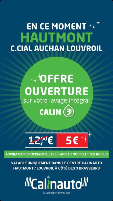 Lavage intégral - Calinauto Louvroil (59)