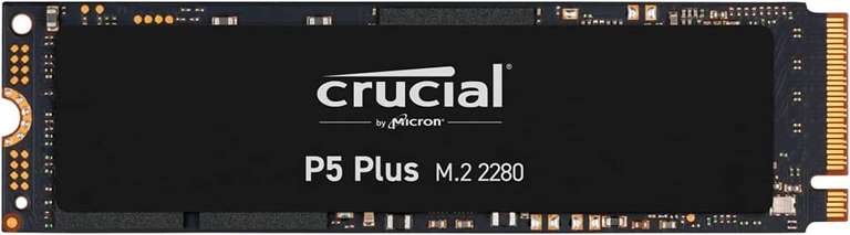 SSD interne M.2 NVMe 4.0 Crucial P5 Plus - 2 To, Compatible PS5 (Frontaliers Belgique)