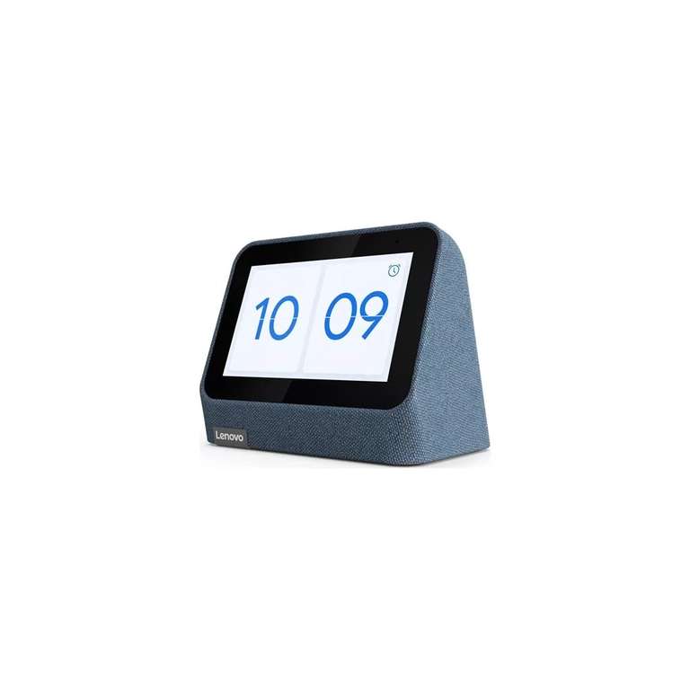 Enceinte sans fil 4" Lenovo Smart Clock 2 - Bluetooth, tactile, LED, Google assistant + 4 Mois Deezer offers