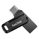 Clé USB double connectique Type-C SanDisk Ultra Dual Drive Go (SDDDC3-128G-G46) - 128Go