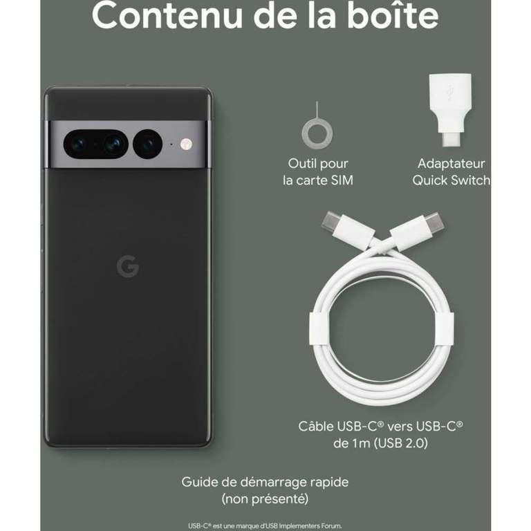 [Client RED/SFR Mobile] Smartphone Google Pixel 7 Pro - 128 Go (Via ODR de 70€ + Bonus de reprise 130€)