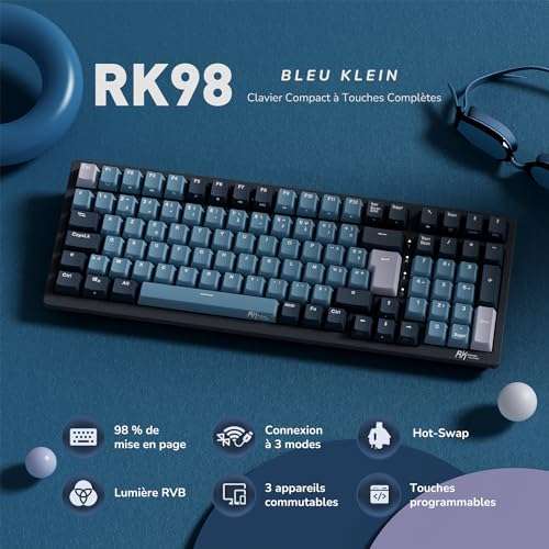 Clavier RK Royal kludge RK98 (vendeur tiers)