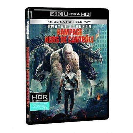 4K Ultra-HD + Blu-ray Rampage - Hors De Contrôle