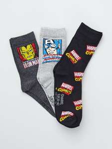 Lot de 3 paires de chaussettes Marvel Comics - 39 à 46