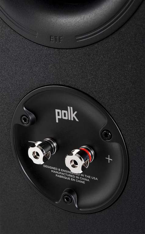 Paire d'enceintes colonne Polk Audio R500 - Noir ou Blanc
