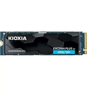 Disque interne 2 To Kioxia EXCERIA PLUS G3 SSD M.2 PCI-Express 4.0 NVMe Mémoire TLC 3D