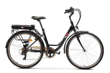 Vélo électrique de ville TX Think Xtra - TX ZF6 S - RKS 36V 250W - 10.4 AH - Noir