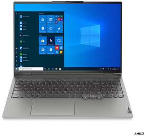 [Étudiants] PC portable 16" Lenovo ThinkBook 16p G2 - WQXGA, Ryzen 7 5800H, RTX-3060 Max-Q (6 Go), 16 Go de RAM, 1 To en SSD, Windows 11 Pro