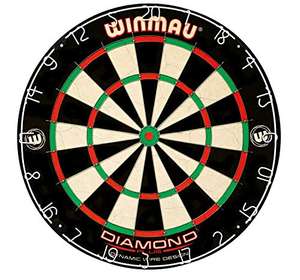 Cible de fléchettes Winmau Diamond Plus Professional Bristle Dartboard