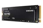 SSD Interne NVMe M.2 Samsung 980 MZ-V8V1T0BW - PCIe 3.0, 1 To, Contrôle thermique (+4€ offerts en Rakuten Points - 69,99€ via RAKUTEN10)