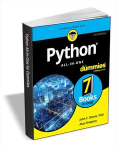 Ebook gratuit: Python All-in-One For Dummies, 3rd Edition (Dématérialisé - Anglais)