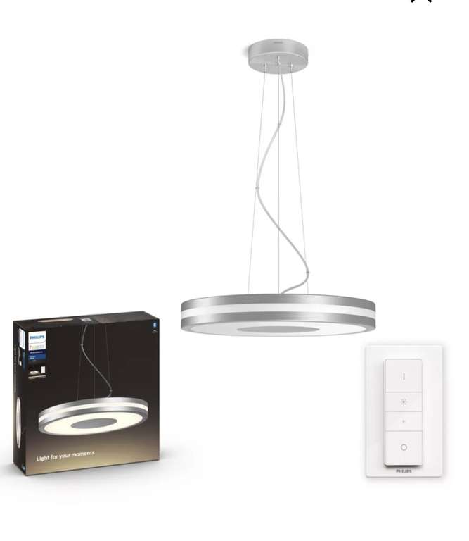 Suspension Philips Hue White Ambiance Being Noir + tlc