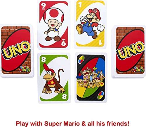 Jeu de Cartes Uno Super Mario Bros