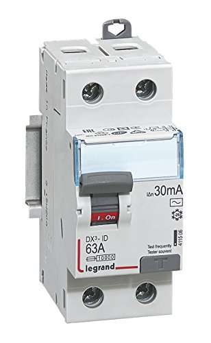 Interrupteur différentiel Legrand 411506 - 2P, 230V, 63A, typeAC, 30mA (Vendeur Tiers)