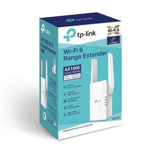 Répéteur WiFi 6 Mesh TP-Link RE505X - Amplificateur, AX1500, 1 Port Ethernet, Gigabit