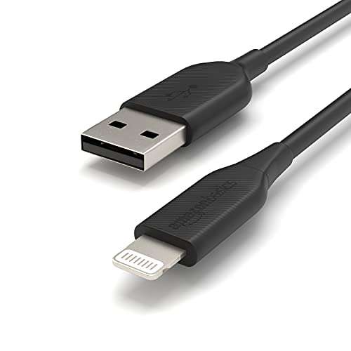Câble Lightning vers USB A  Basics - câble de charge certifié MFi,  noir, 1,8 m –