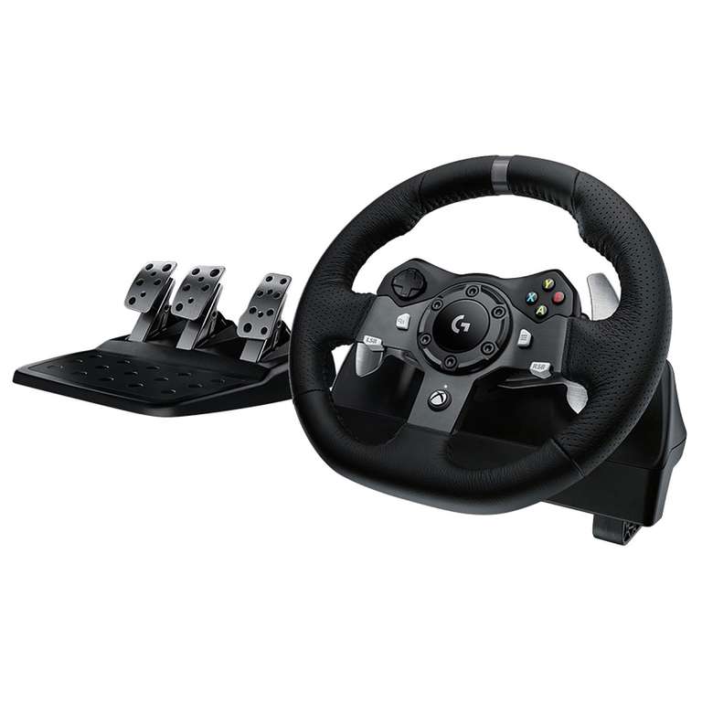 Volant de course avec pédales Logitech G29 / G920 Driving Force pour PS5/PS4/PC ou Xbox Series X/S/One (230.98€ avec Shifter)