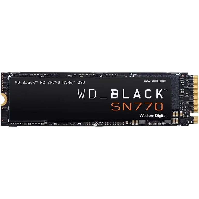 SSD interne M.2. NVMe Western Digital Black SN770 - 1 To