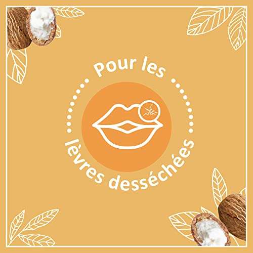 Baume à lèvres Le Petit Marseillais au Beurre de Karité, Amande et Huile d'Argan