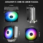 Ventilateur Processeur Thermalright AssassinX120 SE ARGB, 4 caloducs, pour AMD AM4 AM5/Intel 1150/1151/1200/1700 (Vendeur Tiers)