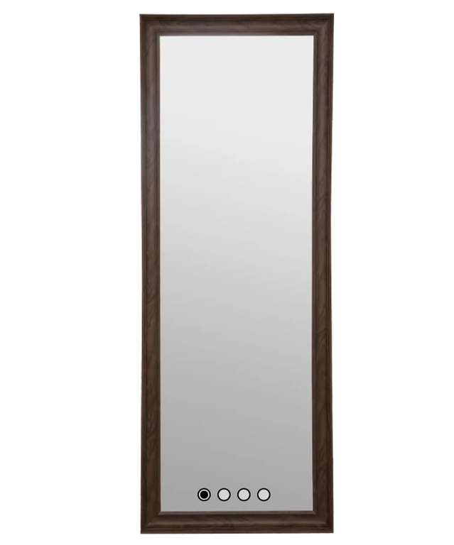 Atmosphera Miroir Mae Grand Format 72,4 X 195,6 Cm - Noir Élégant Pour Une Déco Scandi Cosy
