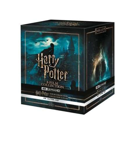 Coffret Blu-Ray 4K UHD Intégrale des 8 Films Harry Potter en Edition  Limitée Dark Arts (9 Steelbooks) –