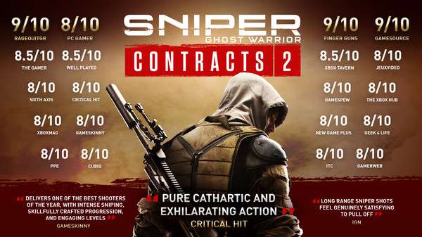 Jeu Sniper Ghost Warrior Contracts 2 sur PC (Dématérialisé - Steam)