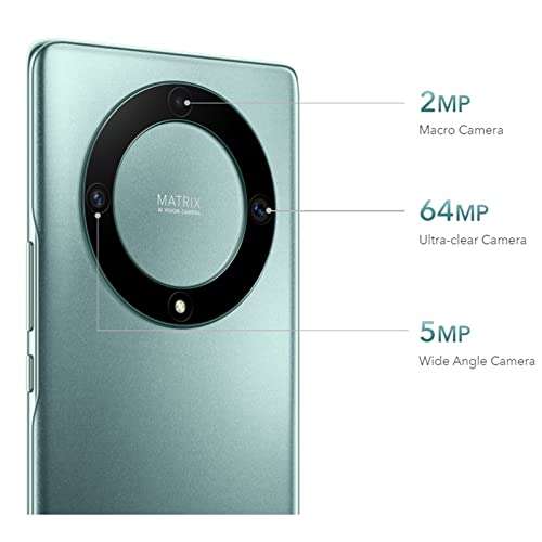 Smartphone 6,67" Honor Magic5 Lite 5G Vert/Noir - Full HD+ Amoled 120Hz, Snapdragon 695, 6/128Go, 5100mAh (vendeur tiers)