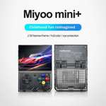 Console de jeu open source MIYOO Mini Plus V2 (sans jeu) - Ecran IPS 3.5", Processeur Cortex-A7, Batterie 3000mAh, Crystal Purple