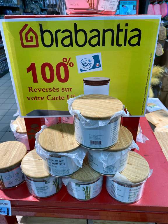 Sélection de produits Brabantia 100% Remboursés sur la Cagnotte - Neuilly-sur-Marne (93)