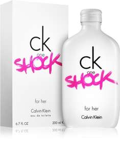 Eau de Toilette femme Calvin Klein CK One Shock for Her - 200 ml