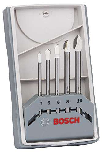 Jeu de forets pour carrelage Bosch Professional CYL-9 SoftCeramic - 5 pièces